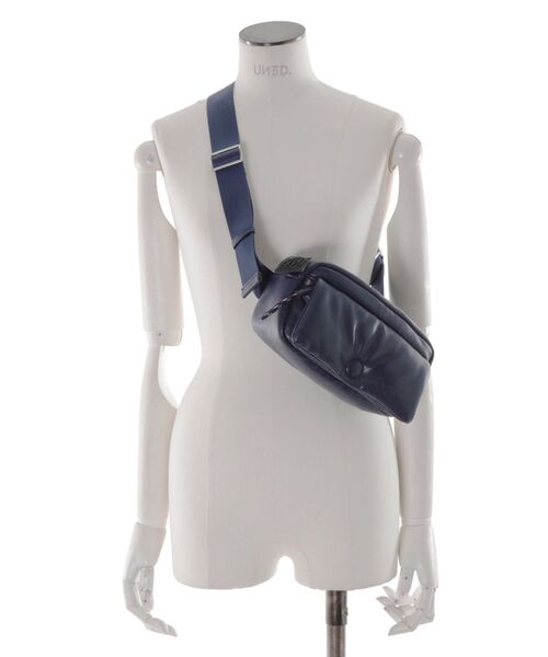 FAKE LEATHER PLUMP MINI BAG / フェイクレザープランプミニバッグ