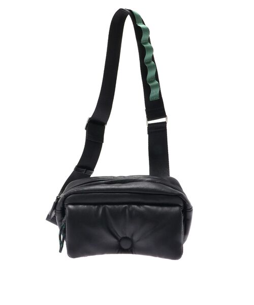 FAKE LEATHER PLUMP MINI BAG / フェイクレザープランプミニバッグ