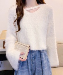 フレアスリーブニット Vネック」に該当するファッション通販 - ZOZOTOWN