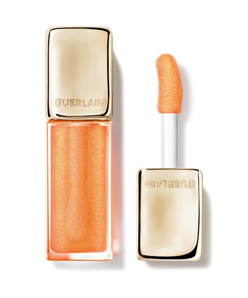 GUERLAIN(ゲラン)の「キスキス ビー グロウ オイル(数量限定)(口紅/リップティント/グロス・レディース・389 スパークリング ピーチ/429 スパークリング ローズウッド・FREE)」の1枚目の写真