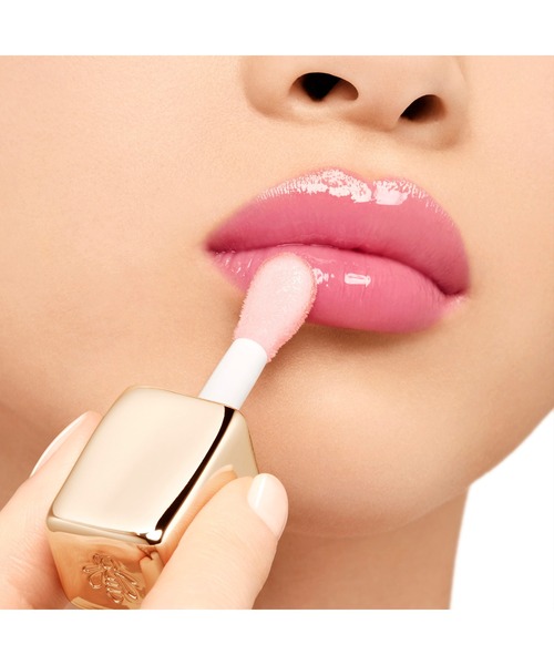 GUERLAIN(ゲラン)の「キスキス ビー グロウ オイル(数量限定)(口紅/リップティント/グロス・レディース・389 スパークリング ピーチ/429 スパークリング ローズウッド・FREE)」の11枚目の写真