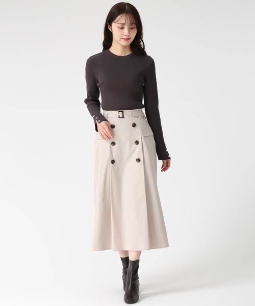 セール】2025秋冬新作 ベルト付トレンチスカート（スカート）｜31 Sons