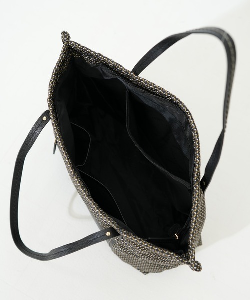 SAC'S BARJean（サックスバージーン）の「【VISONA/ヴィソナ】 HAND BAG M（ハンドバッグ・レディース・ブラック/ベージュ系その他・FREE）」の10枚目の写真