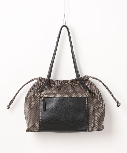 SAC'S BARJean（サックスバージーン）の「【VISONA/ヴィソナ】 HAND BAG M（ハンドバッグ・レディース・ブラック/ベージュ系その他・FREE）」の4枚目の写真