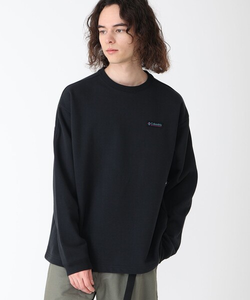 Columbia(コロンビア)の「UVカット 速乾 Columbia/ポプラーリッジ スウェット クルー/コロンビア(アンサンブル・メンズ・ネイビー/ブラウン/グレー/ブラック・S/L/XL/M)」の1枚目の写真