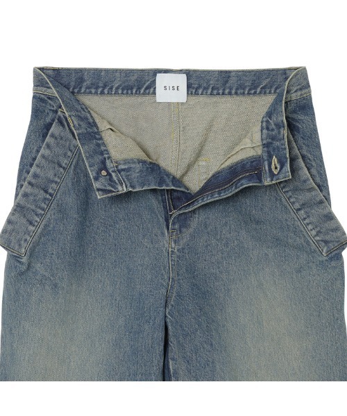 SISE(シセ)の「SISE DENIM PANTS(デニムパンツ・メンズ・ブルー・MEDIUM)」の4枚目の写真