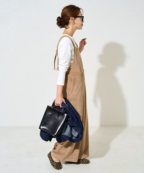 SURT コーデュロイサロペット　オーバーオール セール】限定展開 カット コーデュロイ サロペット（サロペット