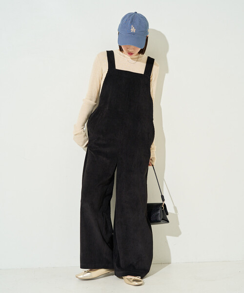 セール】限定展開 カット コーデュロイ サロペット（サロペット