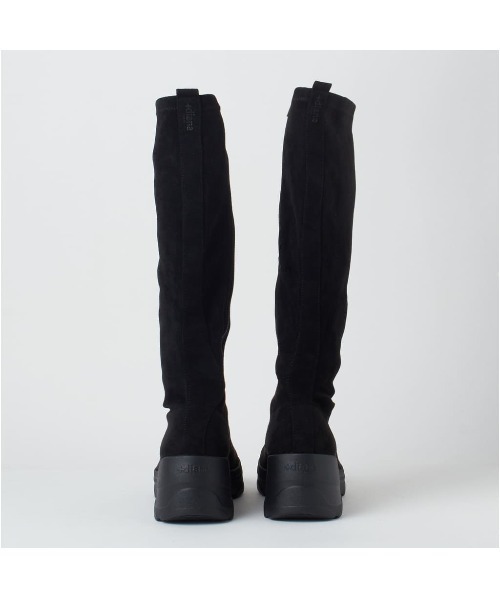 軽量】厚底ストレッチロングブーツ（ブーツ）｜+diana（プラスダイアナ