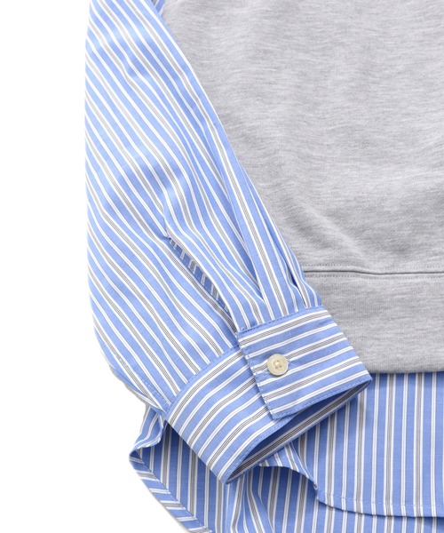 Arnold Palmer（アーノルドパーマー）の「パーカーベスト + シャツ レイヤードセット（アンサンブル・レディース・ブラック/杢グレー/グレイッシュベージュ・L/M/S）」の14枚目の写真