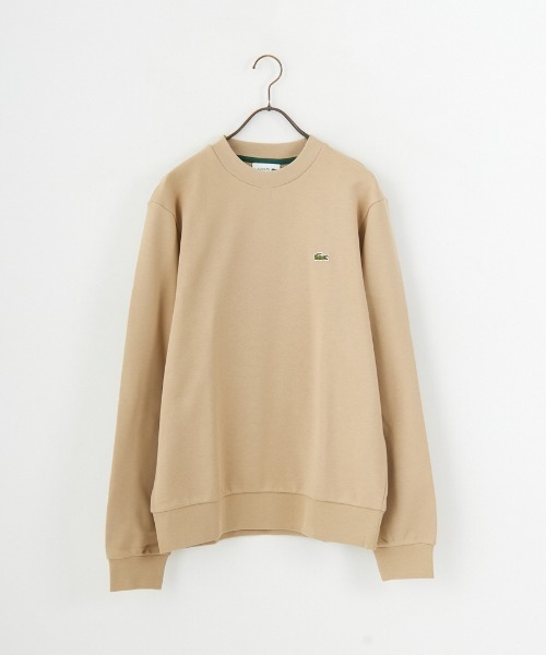LACOSTE（ラコステ）の「[LACOSTE / ラコステ] ワンポイントロゴ クルーネックスウェット（スウェット・レディース・ブラック/ベージュ/ホワイト・5/4/6）」の19枚目の写真