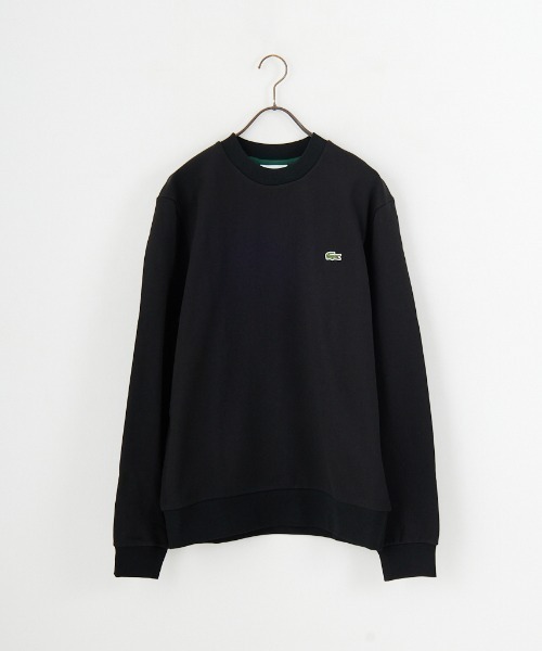LACOSTE / ラコステ] ワンポイントロゴ クルーネックスウェット
