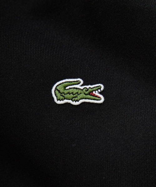 LACOSTE（ラコステ）の「[LACOSTE / ラコステ] ワンポイントロゴ クルーネックスウェット（スウェット・レディース・ブラック/ベージュ/ホワイト・5/4/6）」の22枚目の写真