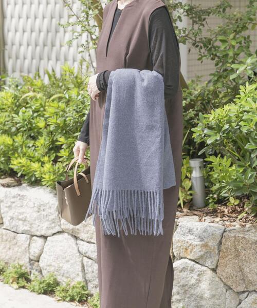 ITEMS URBANRESEARCH（アイテムズ アーバンリサーチ）の「『イージーケア』インナーセットジャンパースカート（ワンピース・レディース・ブラック/ブラウン/ベージュ系その他・FREE）」の11枚目の写真