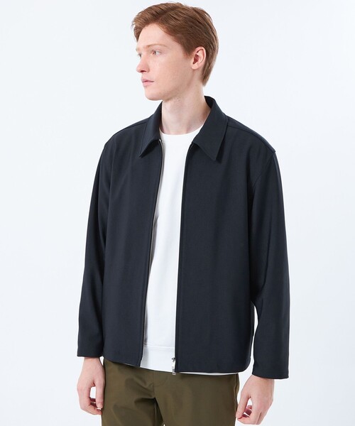 MACKINTOSH PHILOSOPHY(マッキントッシュ フィロソフィー)の「ブリテック スウィングトップハイテンショントリコット(ブルゾン・メンズ・ダークネイビー・38/40)」の1枚目の写真