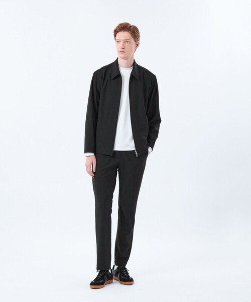 MACKINTOSH PHILOSOPHY(マッキントッシュ フィロソフィー)の「ブリテック スウィングトップハイテンショントリコット(ブルゾン・メンズ・ダークネイビー・38/40)」の2枚目の写真