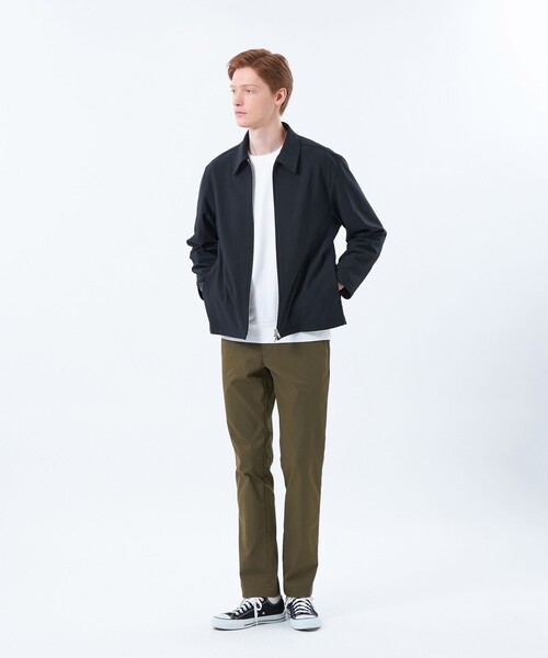 MACKINTOSH PHILOSOPHY(マッキントッシュ フィロソフィー)の「ブリテック スウィングトップハイテンショントリコット(ブルゾン・メンズ・ダークネイビー・38/40)」の3枚目の写真
