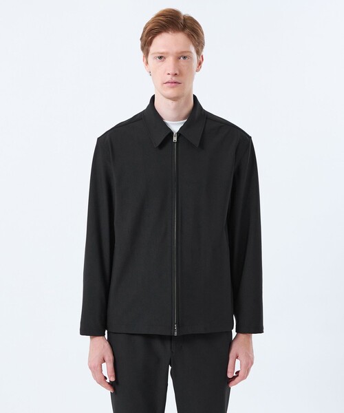 MACKINTOSH PHILOSOPHY(マッキントッシュ フィロソフィー)の「ブリテック スウィングトップハイテンショントリコット(ブルゾン・メンズ・ダークネイビー・38/40)」の4枚目の写真