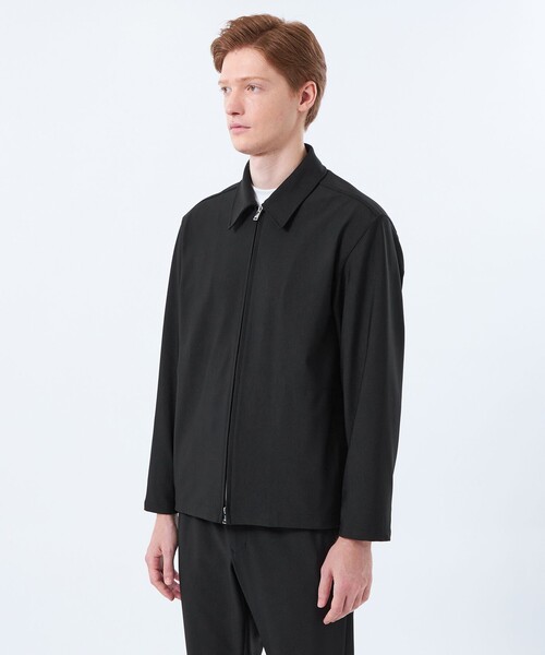 MACKINTOSH PHILOSOPHY(マッキントッシュ フィロソフィー)の「ブリテック スウィングトップハイテンショントリコット(ブルゾン・メンズ・ダークネイビー・38/40)」の5枚目の写真