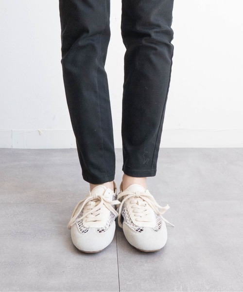 Fabby fabby（ファビィーファビィー）の「メッシュサッカーシューズ（スニーカー・レディース・オフホワイト/ブラック・SMALL/MEDIUM/LARGE）」の21枚目の写真