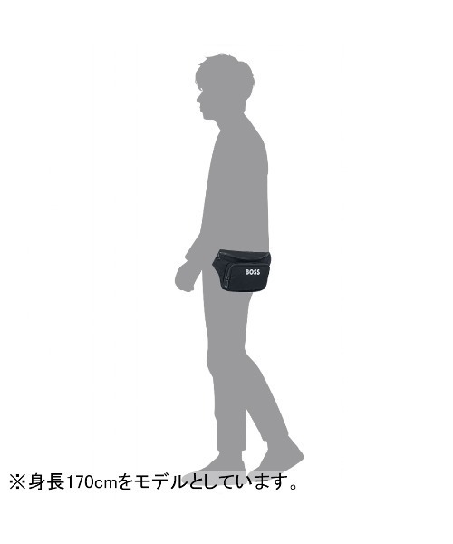 BOSS(ボス)の「BOSS(ボス) Catch ボディバッグ(ボディバッグ/ウエストポーチ・メンズ・ブラック/ブラック系2・FREE)」の16枚目の写真