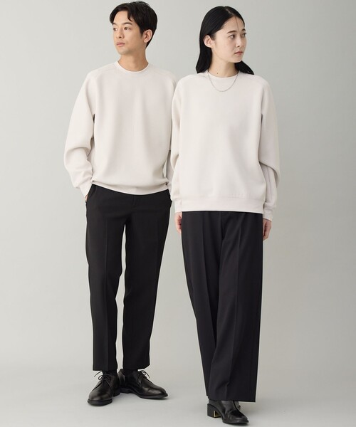 UNFILO(アンフィーロ)の「BEAUTY FORM JERSEY クルー(スウェット・メンズ・ブラック系/ベージュ系/ダークブラウン系/グレー系・SMALL/MEDIUM/LARGE/X-LARGE)」の19枚目の写真