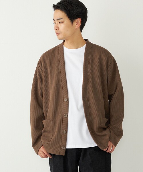 SHIPS Colors:〈洗濯機可能〉ウォッシャブル カーディガン