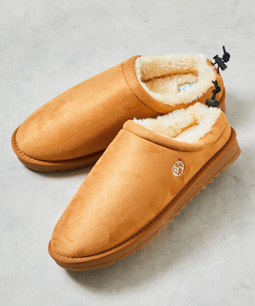 FREAK'S STORE（フリークスストア）の「限定展開 フェイクムートン キャンプモック/スリッポン/ミュール（スニーカー・メンズ・チャコールグレー/キャメル/ブラック・25.0cm/24.0cm/23.0cm/26.0cm/28.0cm/27.0cm）」の6枚目の写真