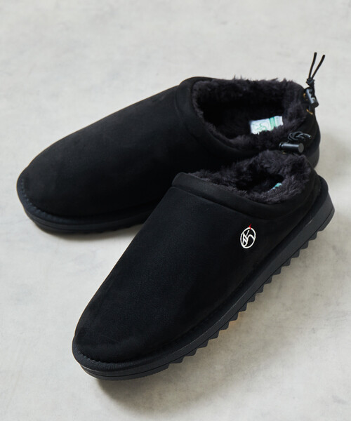 FREAK'S STORE（フリークスストア）の「限定展開 フェイクムートン キャンプモック/スリッポン/ミュール（スニーカー・メンズ・チャコールグレー/キャメル/ブラック・25.0cm/24.0cm/23.0cm/26.0cm/28.0cm/27.0cm）」の7枚目の写真