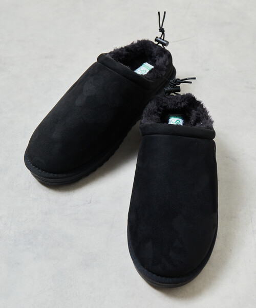 FREAK'S STORE（フリークスストア）の「限定展開 フェイクムートン キャンプモック/スリッポン/ミュール（スニーカー・メンズ・チャコールグレー/キャメル/ブラック・25.0cm/24.0cm/23.0cm/26.0cm/28.0cm/27.0cm）」の8枚目の写真