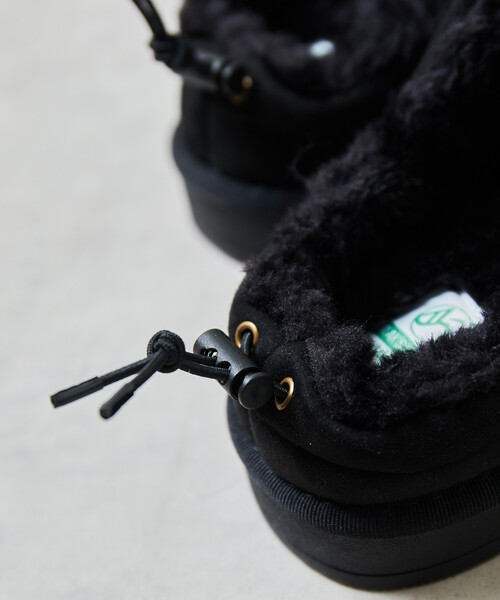 FREAK'S STORE（フリークスストア）の「限定展開 フェイクムートン キャンプモック/スリッポン/ミュール（スニーカー・メンズ・チャコールグレー/キャメル/ブラック・25.0cm/24.0cm/23.0cm/26.0cm/28.0cm/27.0cm）」の10枚目の写真