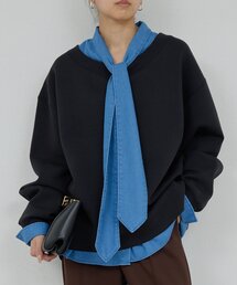 GALLARDAGALANTE | 【大人のスウェット】ボートネックスウェット(Tシャツ/カットソー)