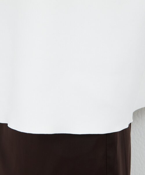 GALLARDAGALANTE（ガリャルダガランテ）の「【大人のスウェット】ボートネックスウェット（Tシャツ/カットソー・レディース・ホワイト/ブラック/グレー/ブラウン・FREE）」の19枚目の写真