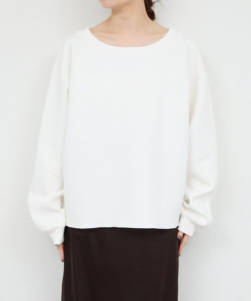セール】【大人のスウェット】ボートネックスウェット（Tシャツ
