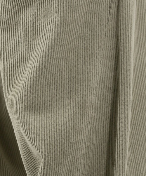BAYFLOW(ベイフロー)の「コーデュロイワイドパンツ(その他パンツ・メンズ・グレイッシュベージュ/チャコールグレー・MEDIUM/LARGE)」の8枚目の写真