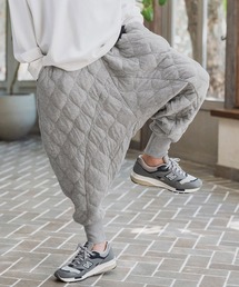 salsation グレー サルエルパンツ CAMBIO(カンビオ)】Slacks Fabric Sarrouel Pants サルエル