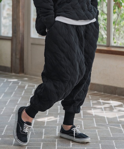 キルティングポケットパンツ【SANSeLF同型】 sanw24a049 キルティングポケットパンツ【SANSeLF同型】 sanw24a049