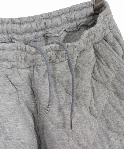 mp14202-Wave Quilting Surrouel Pants キルティングサルエル