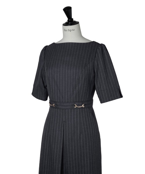 Bit Luxe Mini Dress（ワンピース）｜Her lip to（ハーリップ