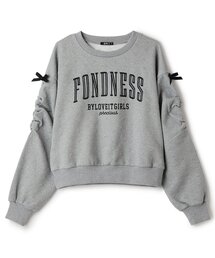 by LOVEiT | リボンプルオーバー(スウェット)