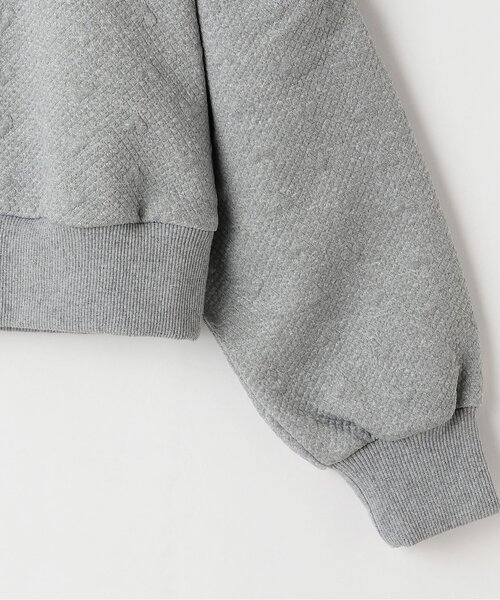 by LOVEiT(バイラビット)の「リボンプルオーバー(スウェット・キッズ・オフホワイト/グレー系・120cm/140cm/150cm/130cm/160cm)」の8枚目の写真