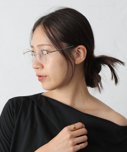 COLONY 2139（コロニートゥーワンスリーナイン）の「リムレスメガネ（メガネ・レディース・ゴールド/シルバー・FREE）」の12枚目の写真