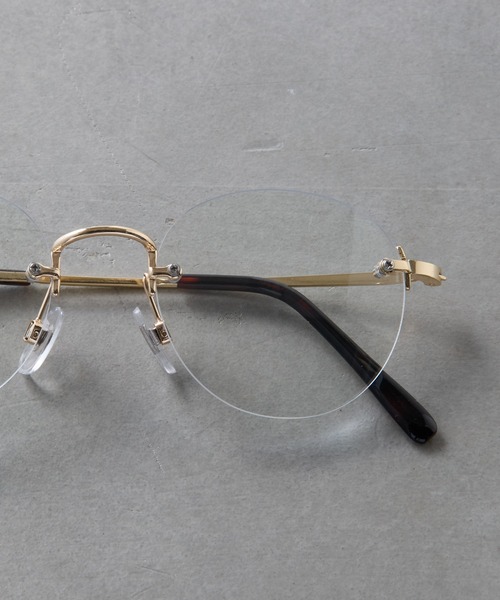 COLONY 2139（コロニートゥーワンスリーナイン）の「リムレスメガネ（メガネ・レディース・ゴールド/シルバー・FREE）」の8枚目の写真