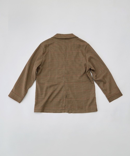 Bark チェック柄 テーラードジャケット a-3-shot-chido-jkt_7.jpg