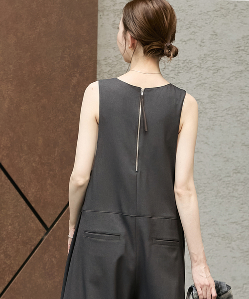 JOURNAL STANDARD(ジャーナルスタンダード)の「ウールライクストレッチ サロペット(その他パンツ・レディース・チャコールグレー・FREE)」の18枚目の写真