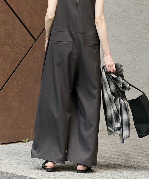 JOURNAL STANDARD(ジャーナルスタンダード)の「ウールライクストレッチ サロペット(その他パンツ・レディース・チャコールグレー・FREE)」の19枚目の写真