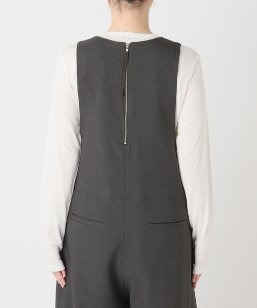 JOURNAL STANDARD(ジャーナルスタンダード)の「ウールライクストレッチ サロペット(その他パンツ・レディース・チャコールグレー・FREE)」の9枚目の写真