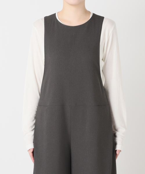 JOURNAL STANDARD(ジャーナルスタンダード)の「ウールライクストレッチ サロペット(その他パンツ・レディース・チャコールグレー・FREE)」の10枚目の写真