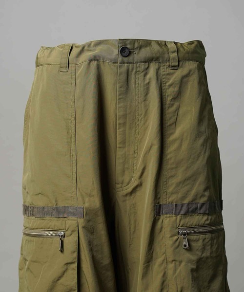 MAISON SPECIAL（メゾンスペシャル）の「《UNISEX》Big Pocket Wide Pants/ビッグポケットワイドパンツ【MAISON SPECIAL/メゾンスペシャル】■セットアップ対応■（カーゴパンツ・メンズ・ネイビー/キャメル/ブラウン/カーキ・0/2/1）」の9枚目の写真