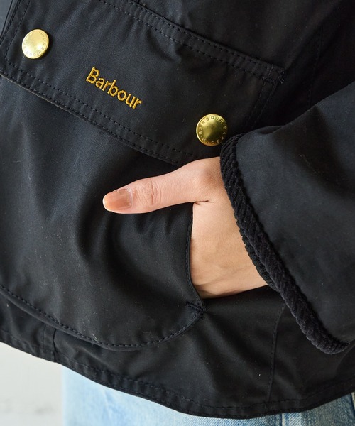 Barbour(バブアー)の「【Barbour】barbour cropped beadnell wax jacket(その他アウター・レディース・ブラック/カーキ・10/12)」の22枚目の写真